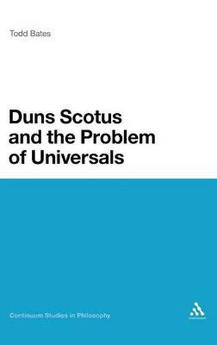 Cover image for Duns Scotus and the Problem of Universals