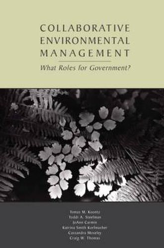 Cover image for Collaborative Environmental Management: What Roles for Government-1