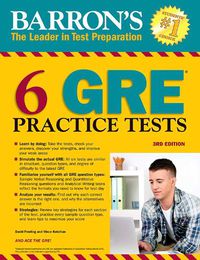 Cover image for 6 GRE Practice Tests