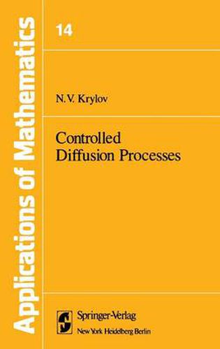 Cover image for Controlled Diffusion Processes