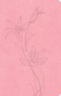 Cover image for CSB Thinline Bible, Value Edition, Soft Pink Leathertouch