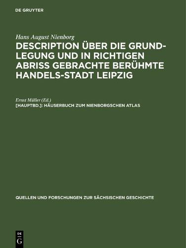 Cover image for Description Ueber Die Grund-Legung u. in Richtigen Abriss Mit Einem Haeuserbuch Von Ernst Mueller