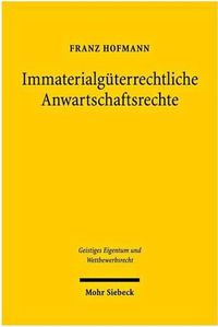 Cover image for Immaterialguterrechtliche Anwartschaftsrechte