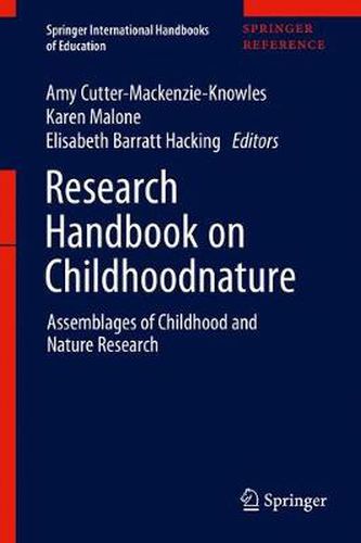 Cover image for Research Handbook on Childhoodnature: Assemblages of Childhood and Nature Research