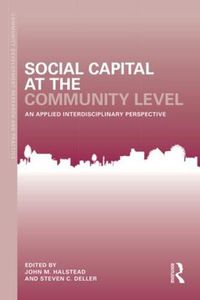 Cover image for Social Capital at the Community Level: An Applied Interdisciplinary Perspective