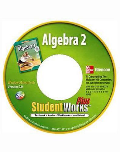 Cover image for Algebra 2, Studentworks Plus DVD