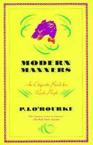 Cover image for Modern Manners: An Etiquette Book for Rude People