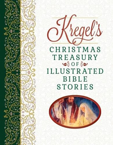 Cover image for Kregel's Christmas Treasury of Illustrated Bible Stories