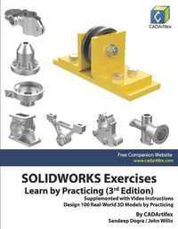 Cover image for SOLIDWORKS Exercises - Learn by Practicing (3rd Edition)
