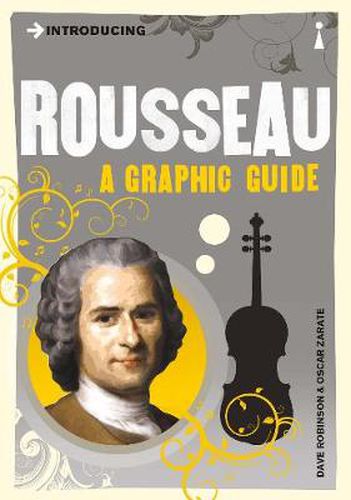 Cover image for Introducing Rousseau: A Graphic Guide