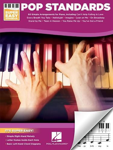 Cover image for Pop Standards - Super Easy Songbook