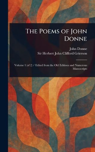 Cover image for The Poems of John Donne