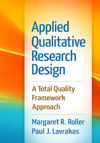 Cover image for Applied Qualitative Research Design: A Total Quality Framework Approach