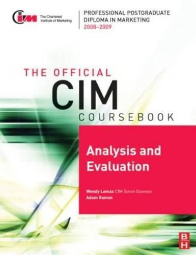 Cover image for Analysis and Evaluation