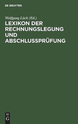 Cover image for Lexikon der Rechnungslegung und Abschlussprufung