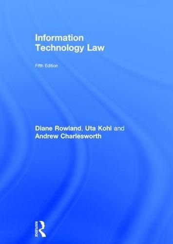 Cover image for Information Technology Law