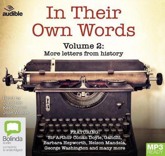 Cover image for In Their Own Words 2: More letters from history