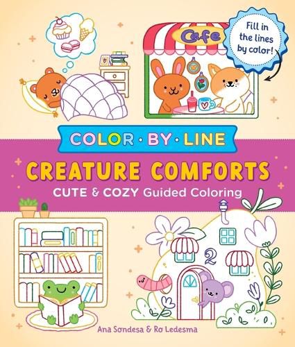 Cover image for Color by Line: Creature Comforts