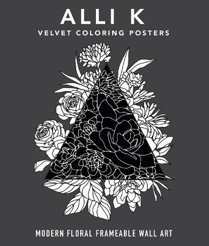 Cover image for Modern Velvet Coloring Prints: A Box Set of Frameable Wall Art