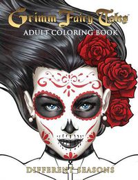 Cover image for Grimm Fairy Tales Adult Coloring Book Different Seasons