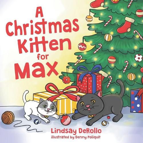 Cover image for A Christmas Kitten for Max