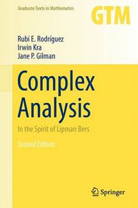 Cover image for Complex Analysis: In the Spirit of Lipman Bers