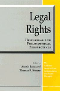 Cover image for Legal Rights: Historical and Philosophical Perspectives