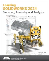 Cover image for Learning SOLIDWORKS 2024