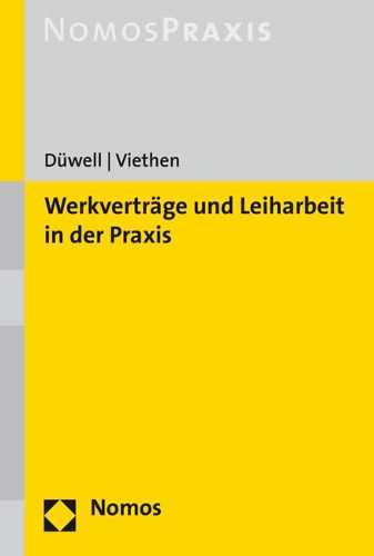 Cover image for Werkvertrage Und Leiharbeit in Der Praxis