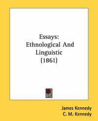 Cover image for Essays: Ethnological and Linguistic (1861)