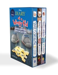 Cover image for Diary of a Wimpy Kid 3-Book Collection: Special Disney+ Cover Editions