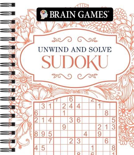 Cover image for Brain Games - Unwind and Solve: Sudoku