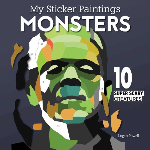 Cover image for My Sticker Paintings: Monsters