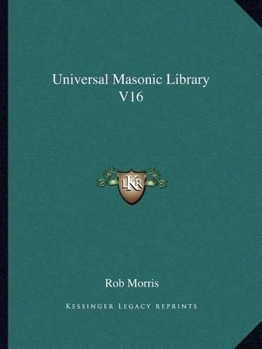 Universal Masonic Library V16