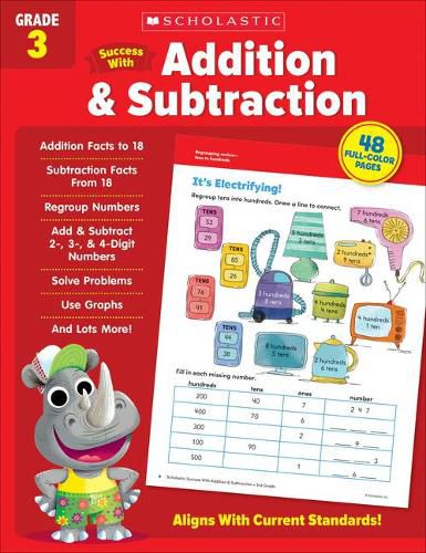 Scholastic Success with Addition & Subtraction Grade 3