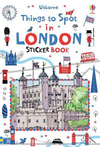 Cover image for Things to spot in London Sticker Book