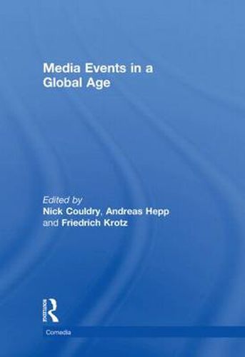 Cover image for Media Events in a Global Age