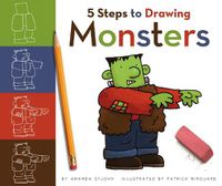 Cover image for 5 Steps to Drawing Monsters