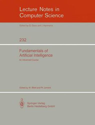 Fundamentals of Artificial Intelligence: An Advanced Course