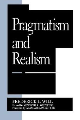 Cover image for Pragmatism and Realism