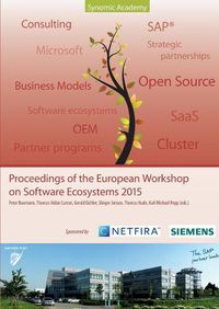 Cover image for Proceedings of the European Workshop on Software Ecosystems 2015