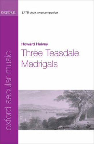 Cover image for Three Teasdale Madrigals