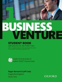 Cover image for Business Venture 1 Elementary: Student's Book Pack (Student's Book + CD)