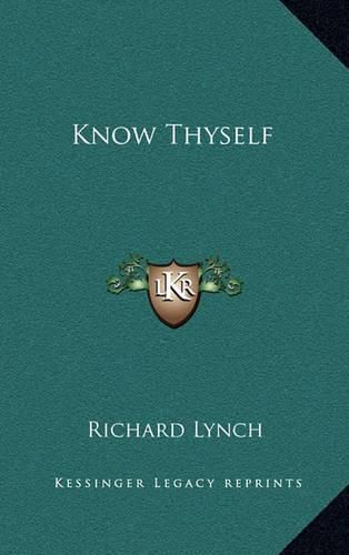 Cover image for Know Thyself