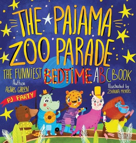Cover image for The Pajama Zoo Parade: The Funniest Bedtime ABC Book