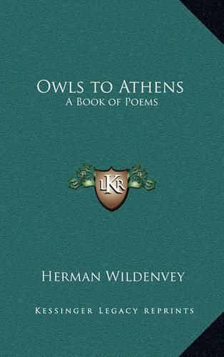 Cover image for Owls to Athens: A Book of Poems