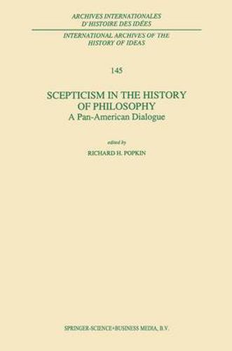 Cover image for Scepticism in the History of Philosophy: A Pan-American Dialogue