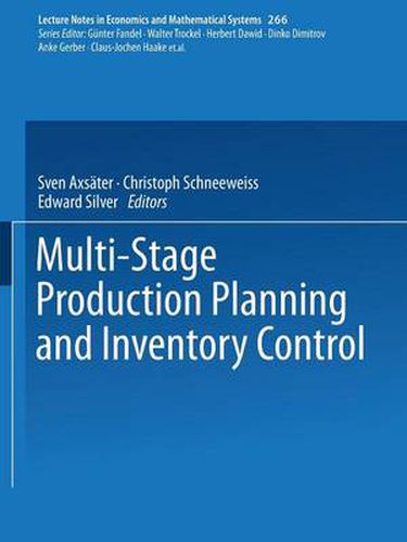 Cover image for Multi-Stage Production Planning and Inventory Control