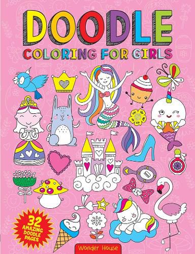 Cover image for Doodle Coloring for Girls