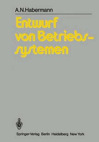 Cover image for Entwurf von Betriebssystemen